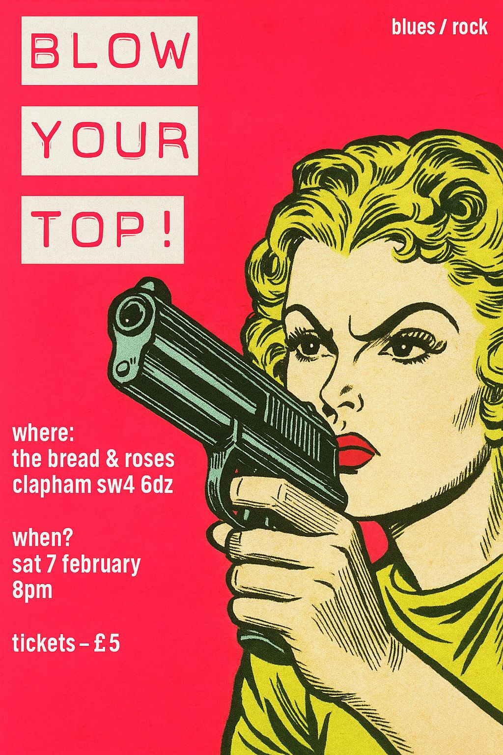 Blow Your Top gig photo